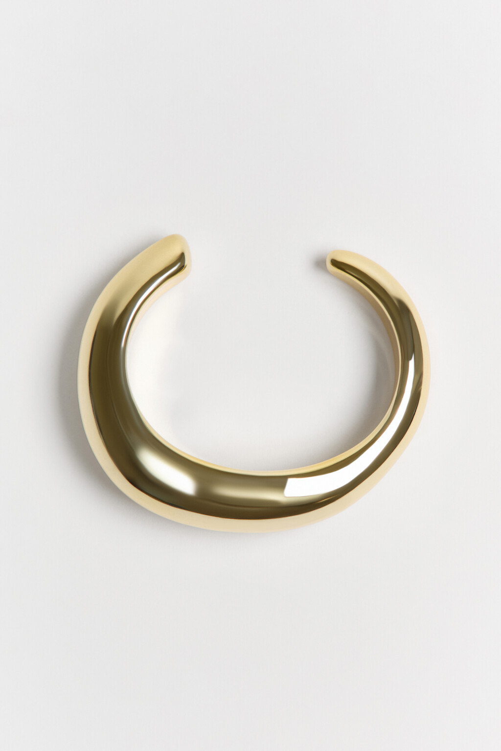 Браслет золотистый асимметричной формы - цвет мультиколор - 2