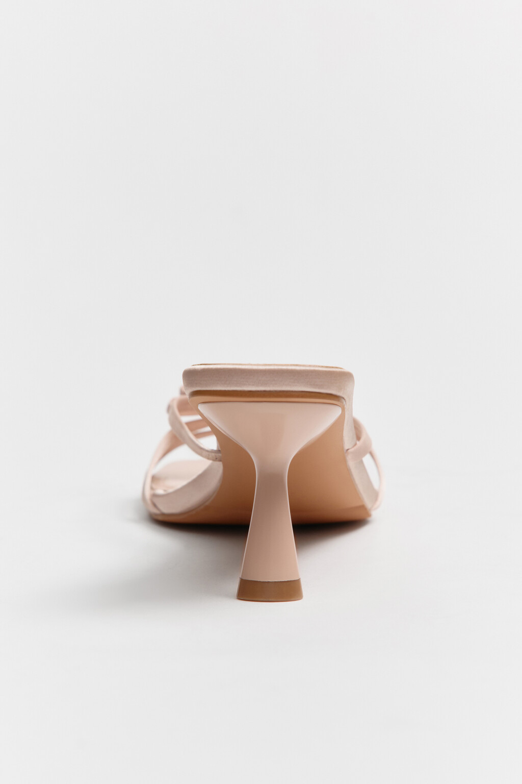 Босоножки с квадратным мысом и бантиком - цвет розовый - 9