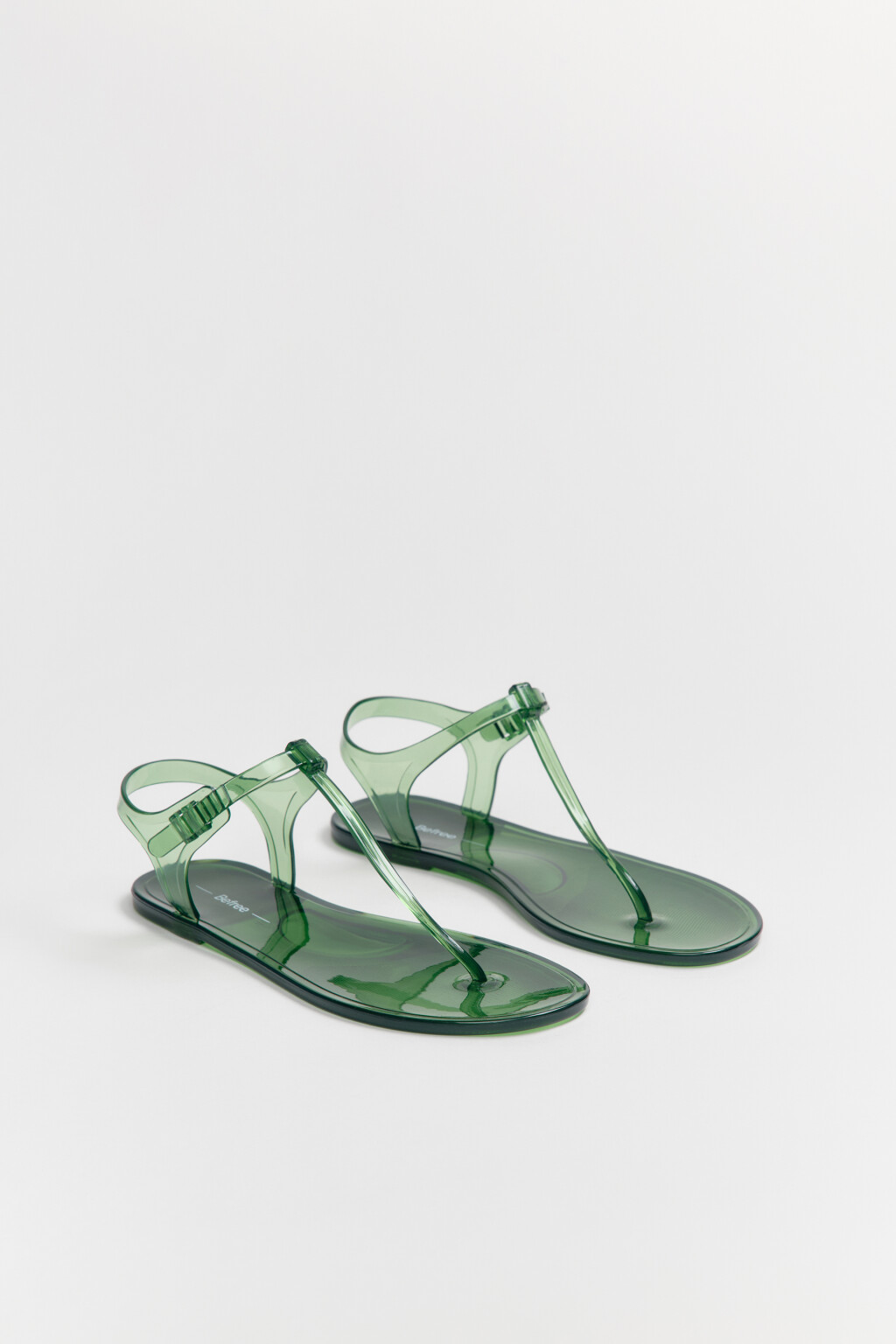 сандалии женские - цвет зеленый - 4