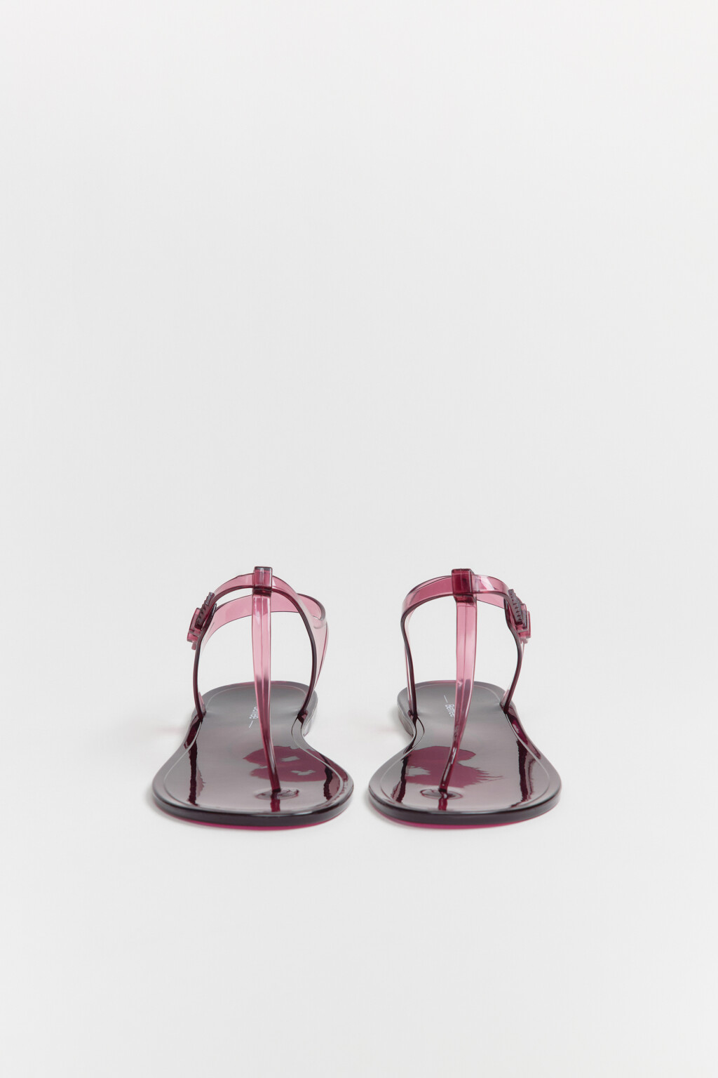 сандалии женские - цвет бордовый - 3