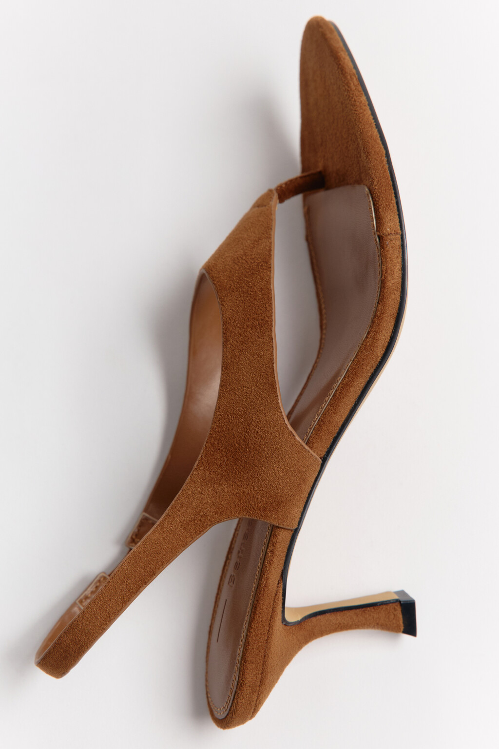 туфли ремешковые женские - цвет коричневый - 1