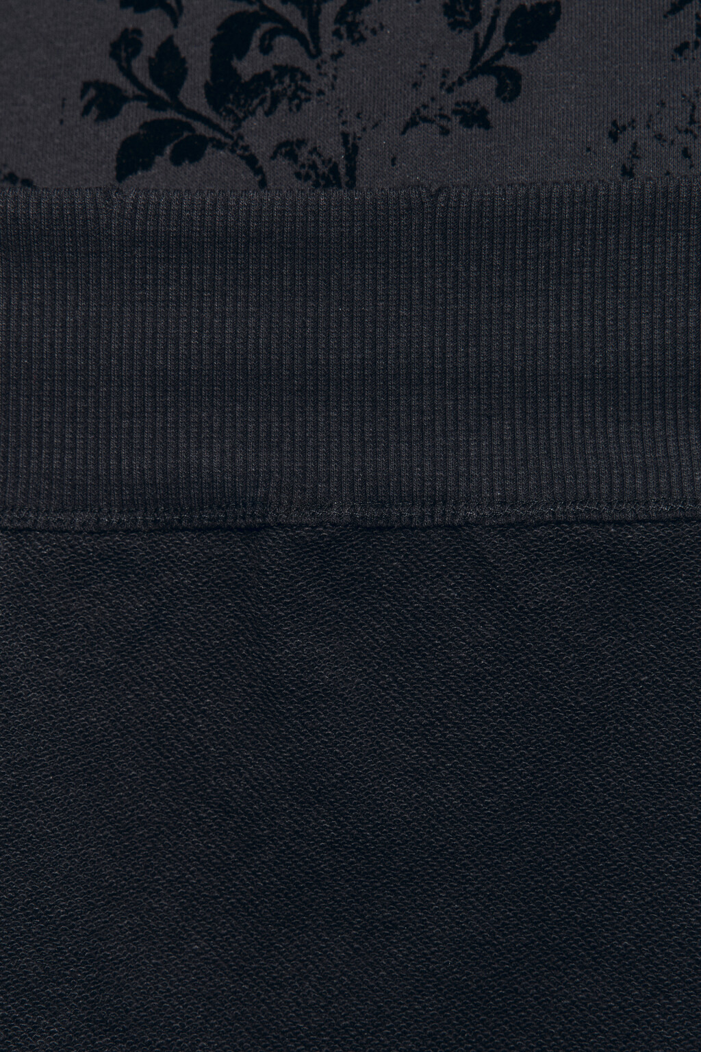 Худи с капюшоном и узором - цвет черный - 7