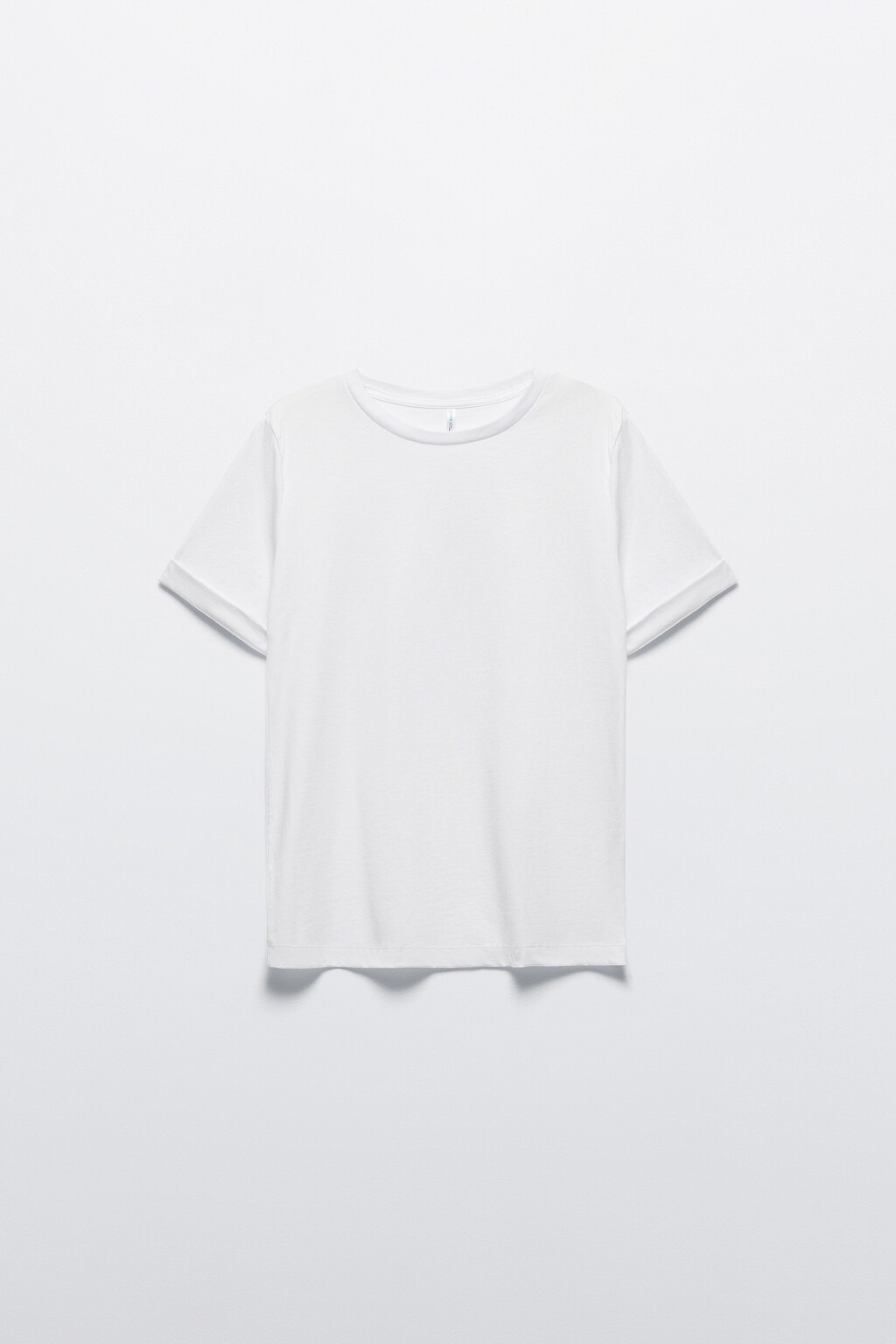Футболка boxy fit базовая из хлопка - цвет белый - 8
