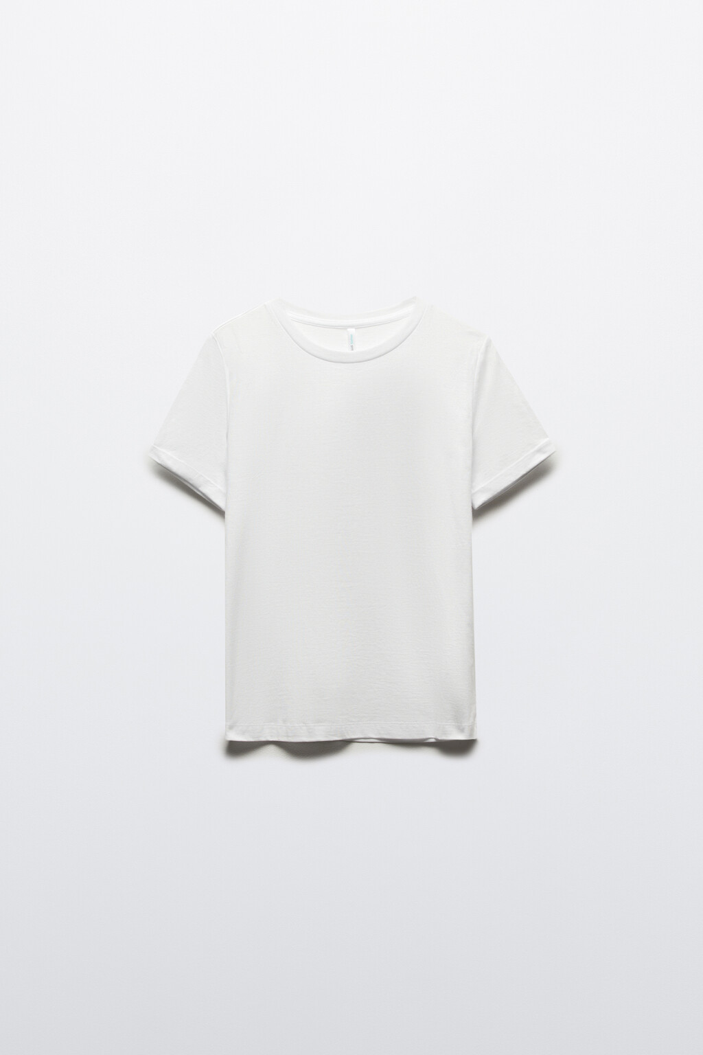 Футболка boxy fit базовая из хлопка - цвет белый - 7