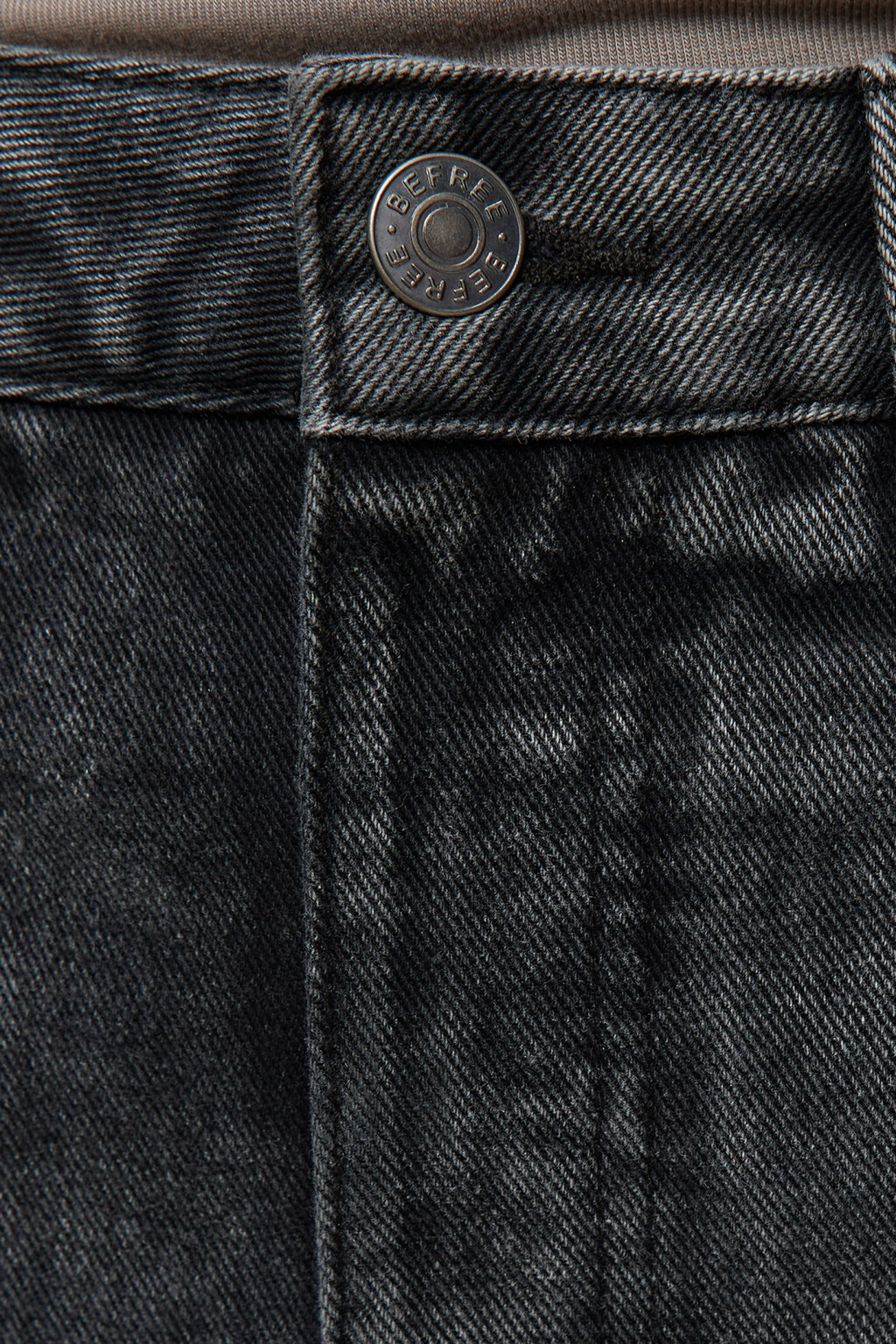 Джинсы Bananas широкие с подвернутыми штанинами - цвет серый - 6