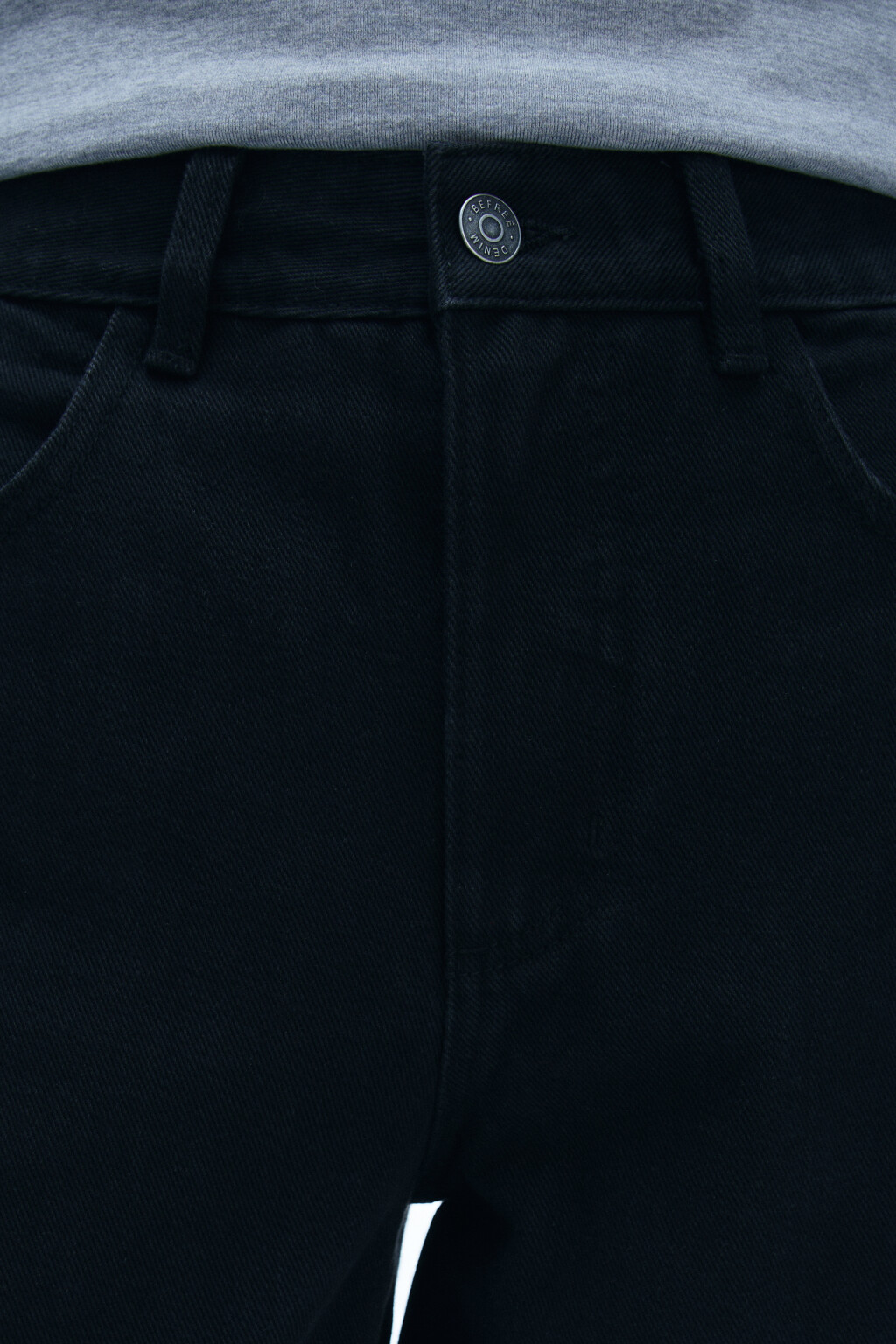 Джинсы barrel fit с высокой посадкой - цвет черный - 5