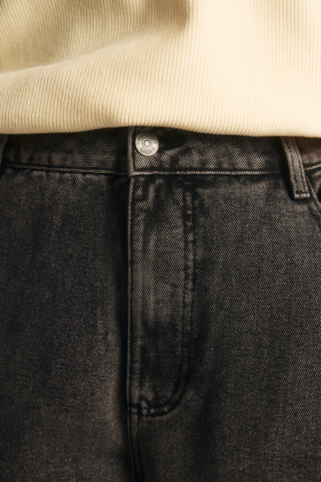 Джинсы barrel fit с высокой посадкой - цвет серый - 5