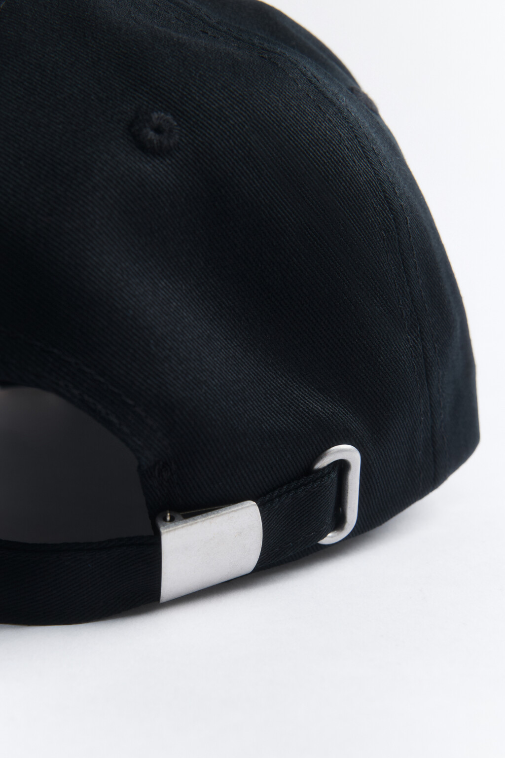 Бейсболка хлопковая базовая - цвет черный - 4