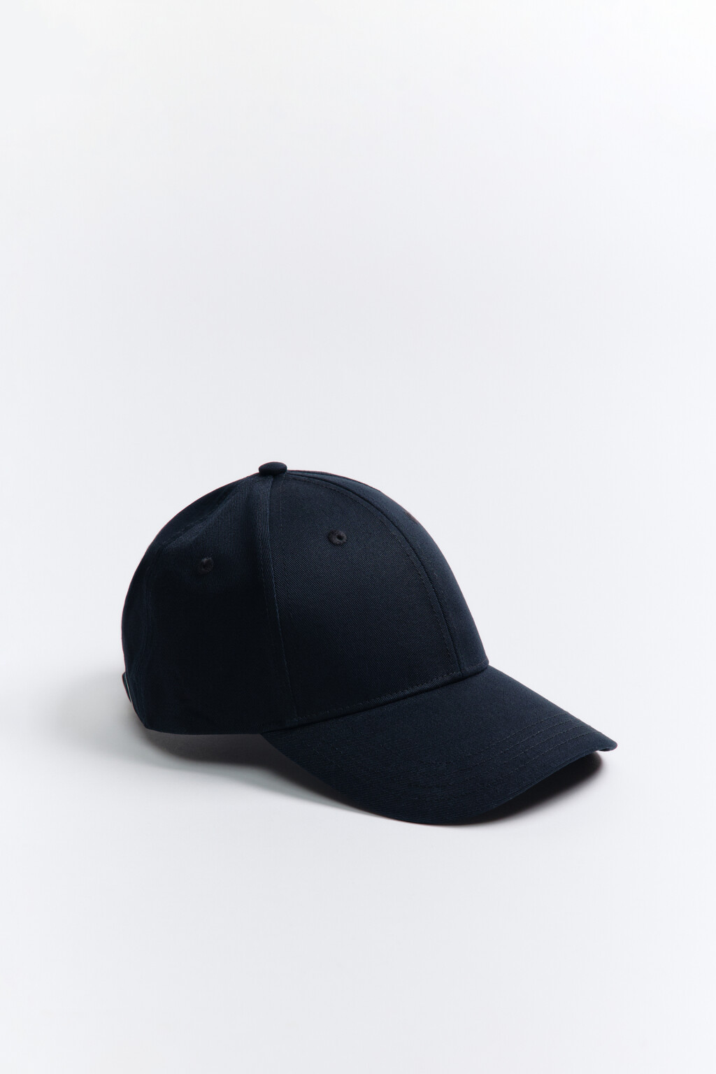 Бейсболка хлопковая базовая - цвет черный - 2