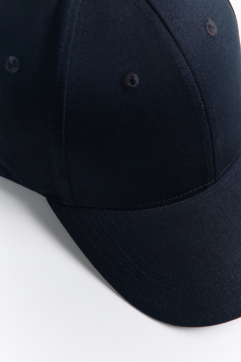 Бейсболка хлопковая базовая - цвет черный - 3