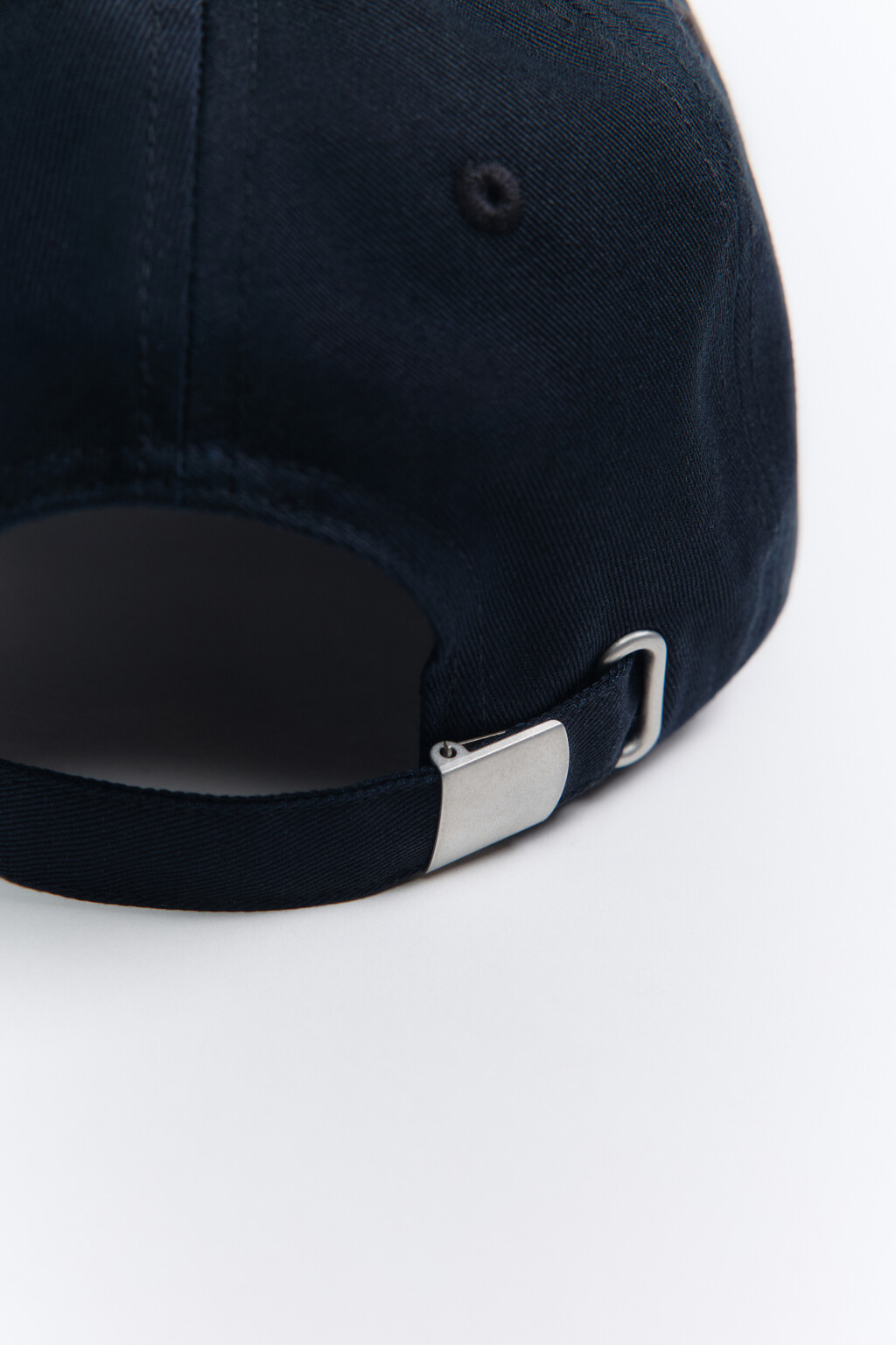 Бейсболка хлопковая базовая - цвет черный - 4