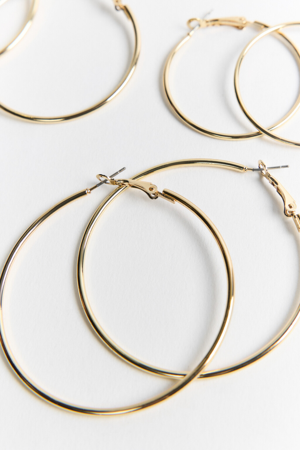 серьги женские в наборе - цвет желтый - 2