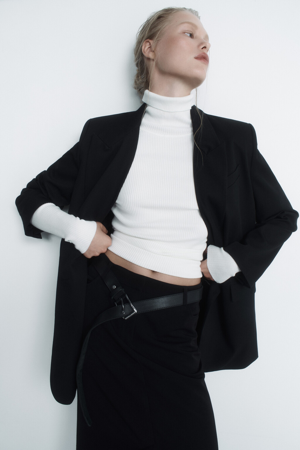 Пиджак BlackBlazer однобортный прямого кроя - цвет черный - 10