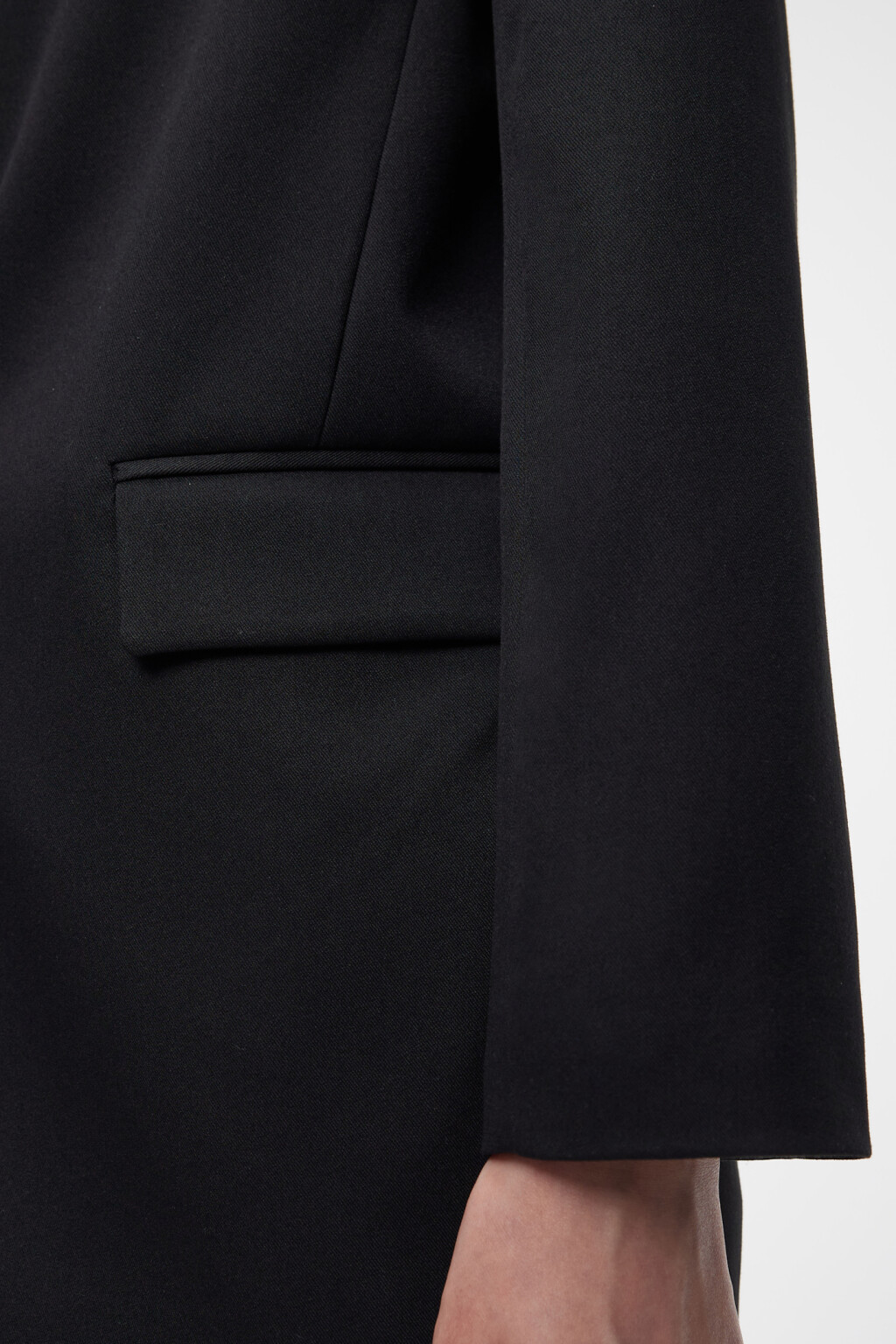 Пиджак BlackBlazer однобортный прямого кроя - цвет черный - 7