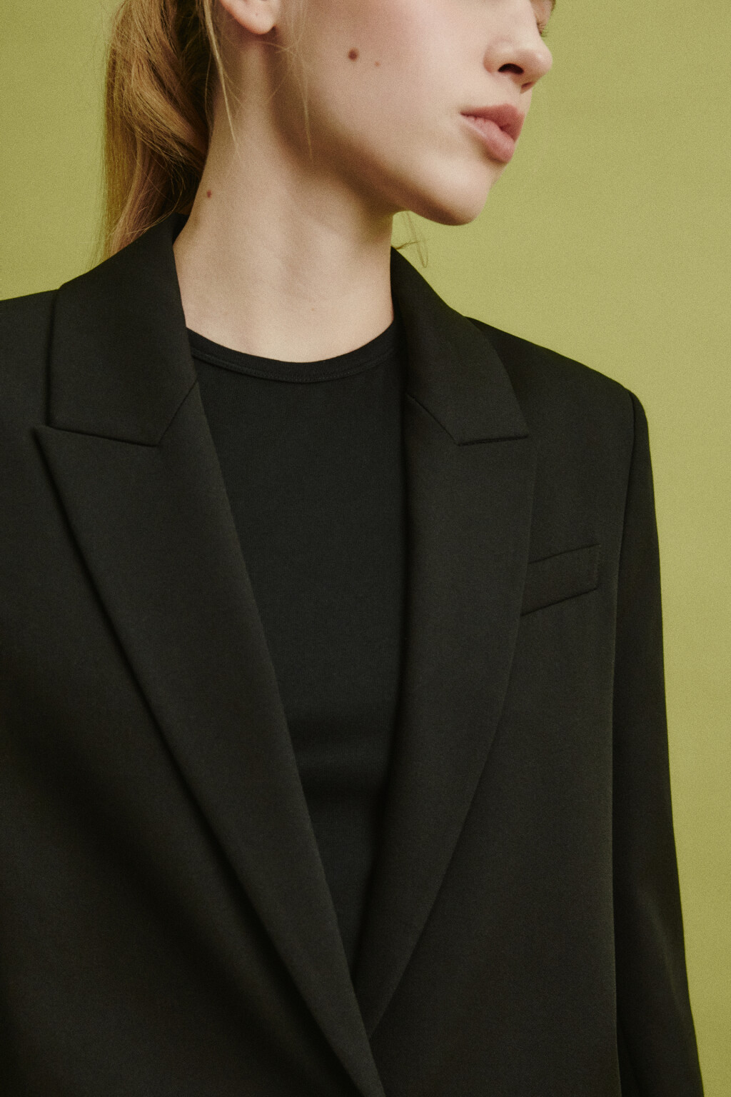Пиджак прямой классический - цвет черный - 6