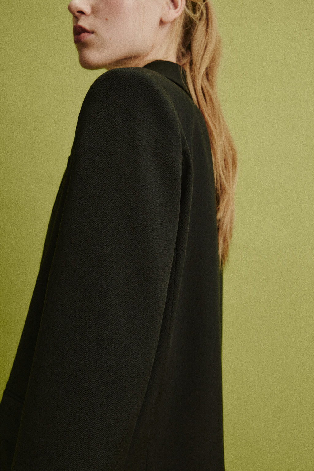 Пиджак прямой классический - цвет черный - 8