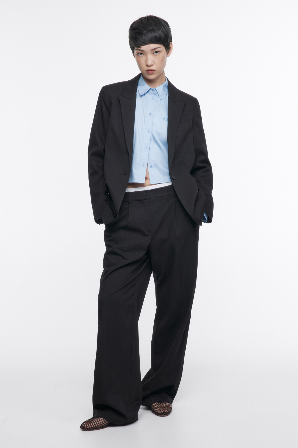 Пиджак BlackBlazer однобортный прямого кроя - цвет черный - 5