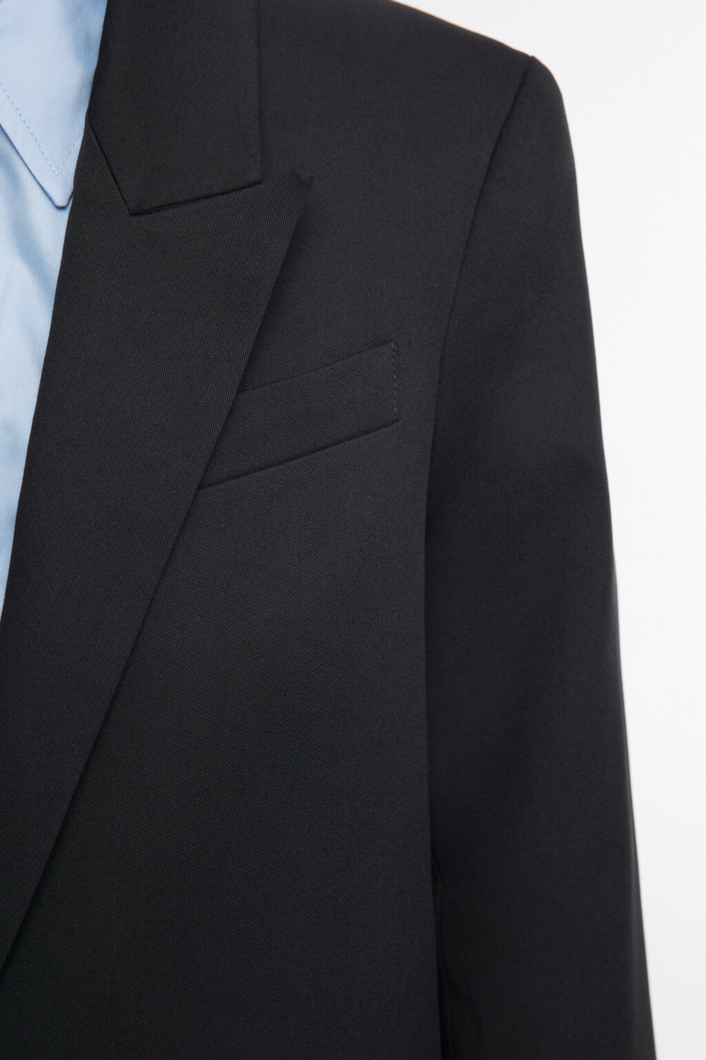 Пиджак BlackBlazer однобортный прямого кроя - цвет черный - 7