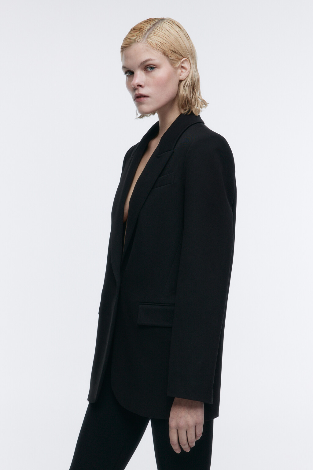 Пиджак BlackBlazer однобортный прямого кроя - цвет черный - 3