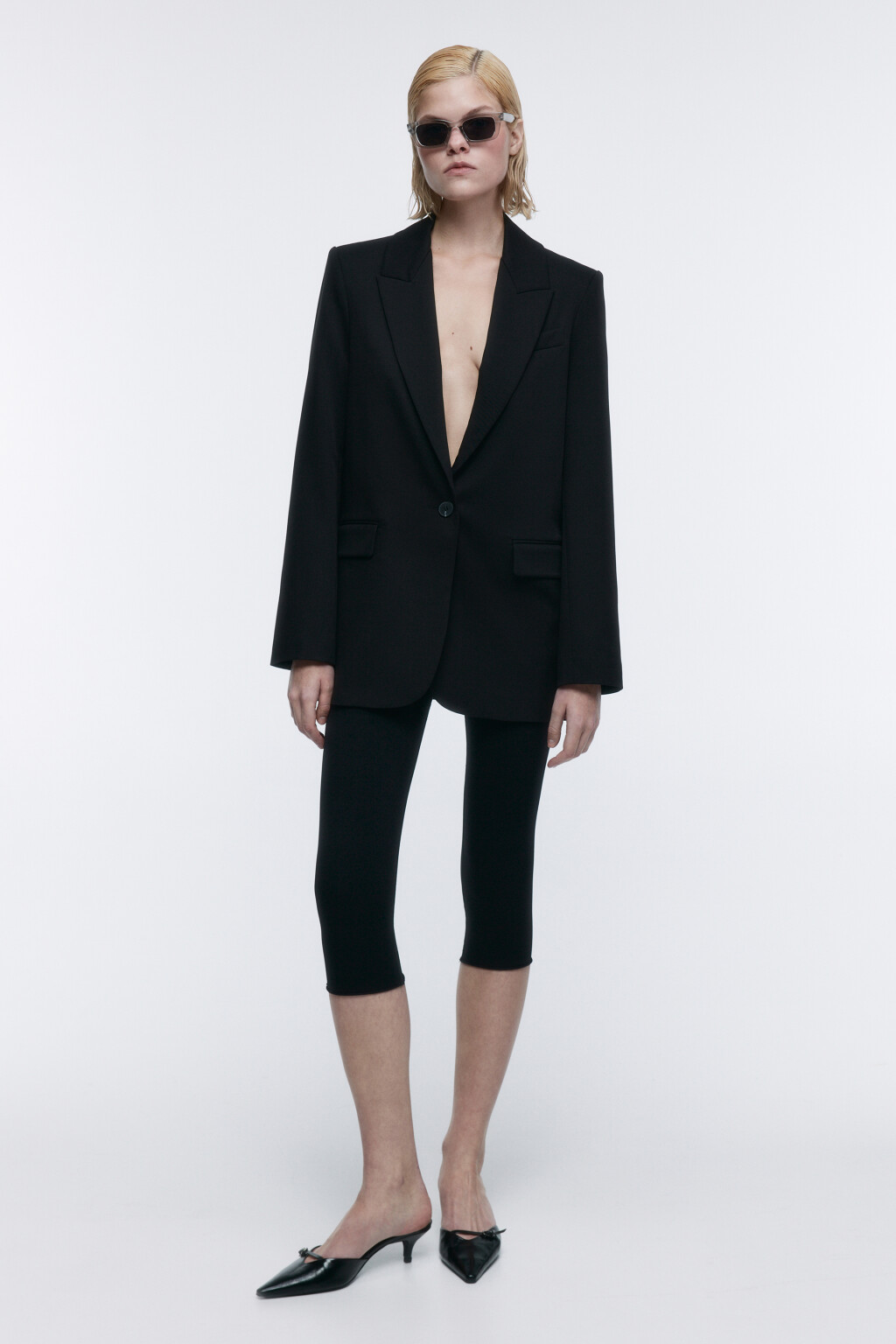 Пиджак BlackBlazer однобортный прямого кроя - цвет черный - 5