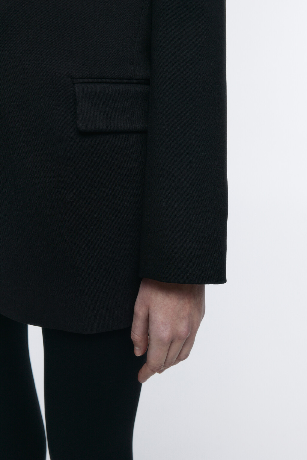 Пиджак BlackBlazer однобортный прямого кроя - цвет черный - 8
