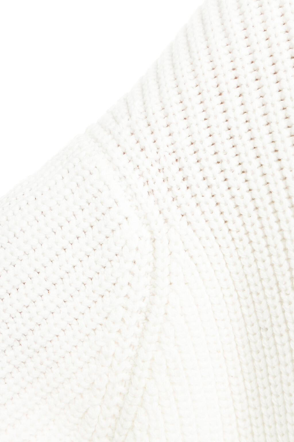 Кардиган хлопковый крупной вязки - цвет бежевый - 5