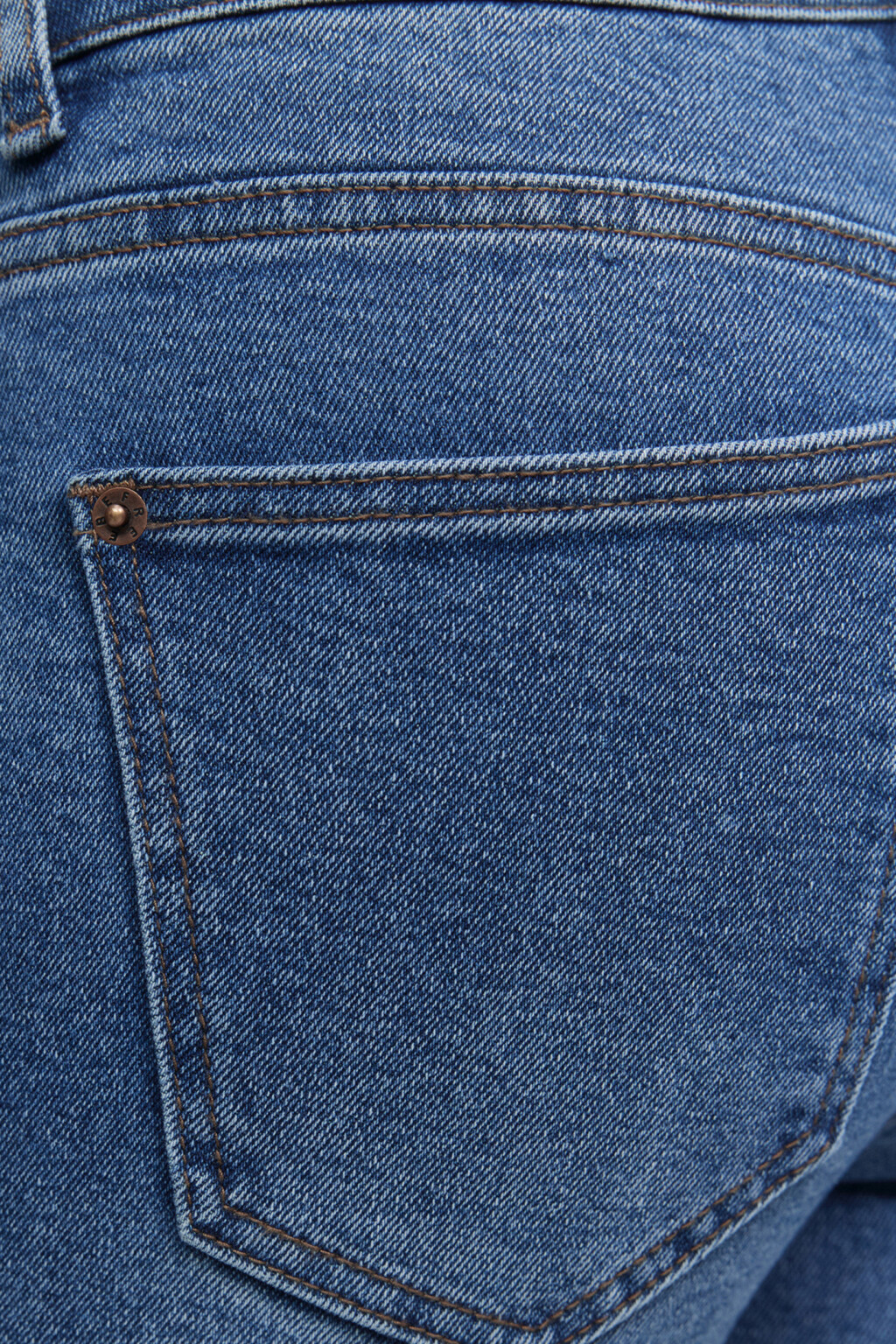 Джинсы Flare расклешенные с высокой посадкой - цвет голубой - 6