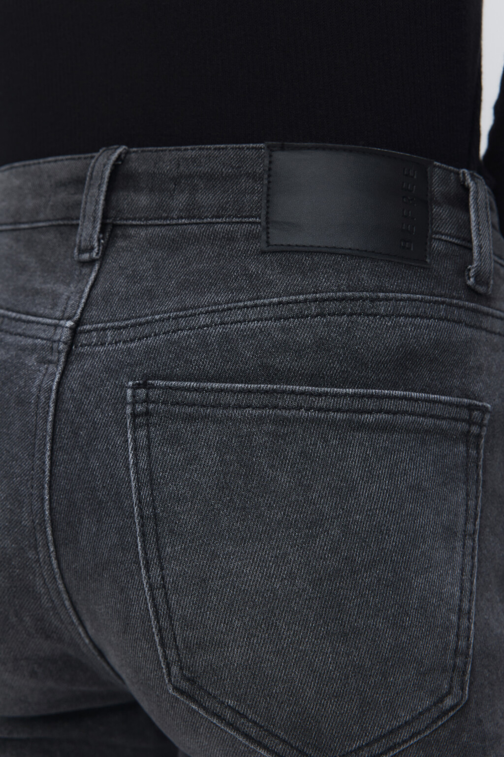 Джинсы Flare расклешенные с высокой посадкой - цвет серый - 6