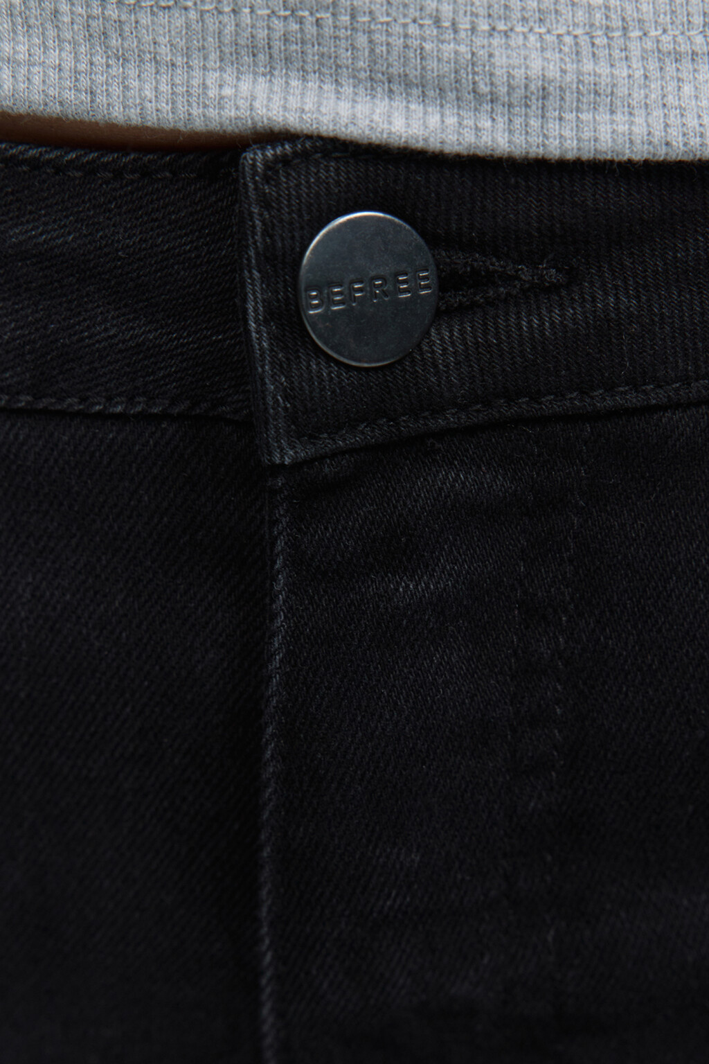 Джинсы Flare расклешенные с высокой посадкой - цвет черный - 6