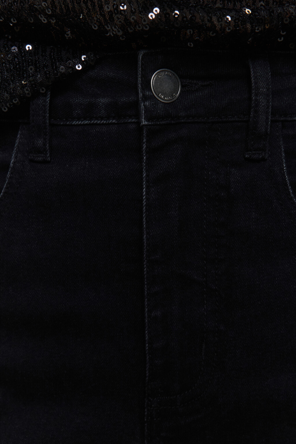 Джинсы flare расклешенные с высокой посадкой - цвет черный - 6