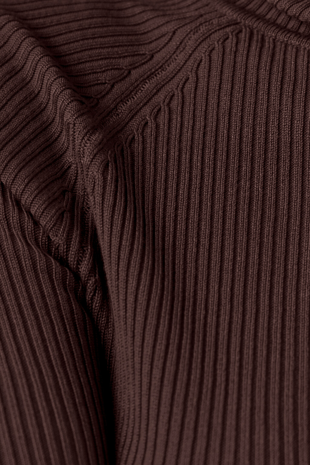 Водолазка вискозная с рукавами реглан - цвет бордовый - 5