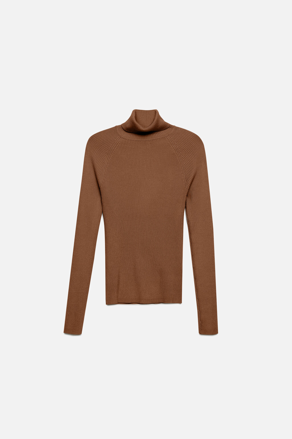 Водолазка GINA вискозная с рукавами реглан - цвет бежевый - 12