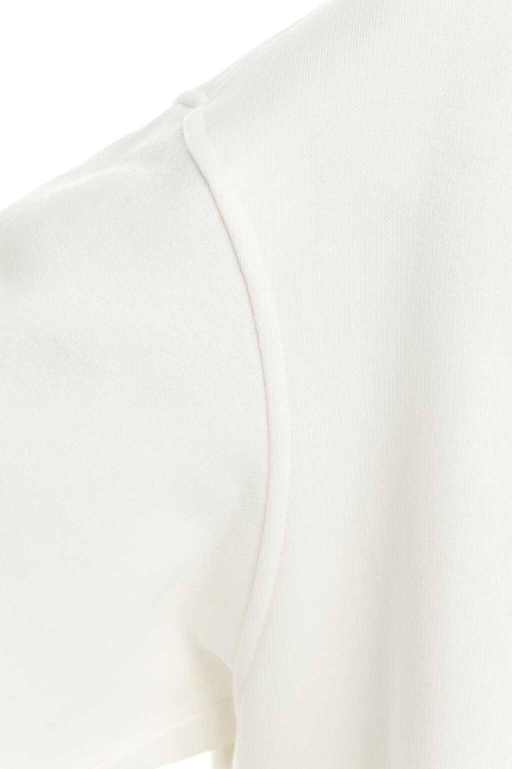 Худи утепленная oversize - цвет белый - 4