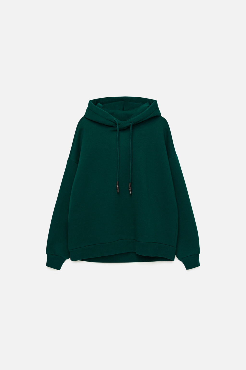 Худи oversize базовая с капюшоном - цвет зеленый - 7