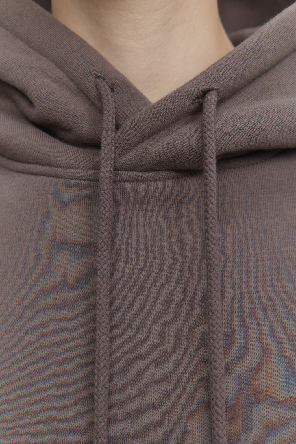 Толстовка HOODY оверсайз с капюшоном - цвет бежевый - 5