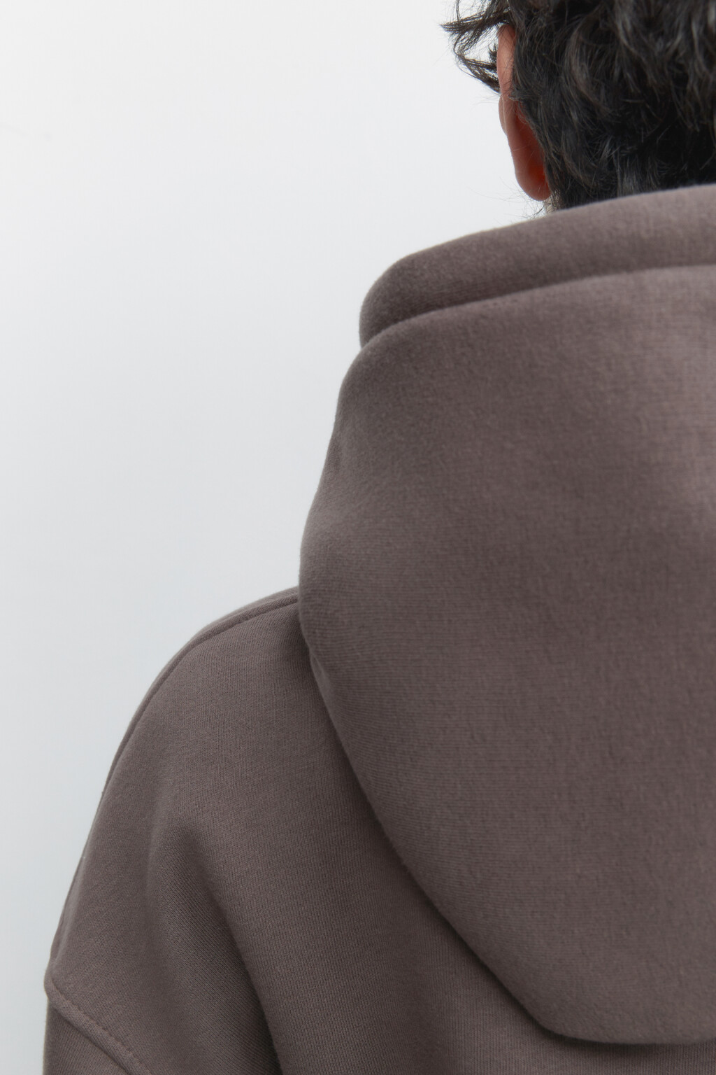 Толстовка HOODY оверсайз с капюшоном - цвет бежевый - 6