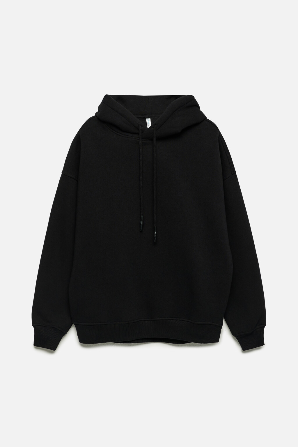 Толстовка HOODY оверсайз с капюшоном - цвет черный - 8