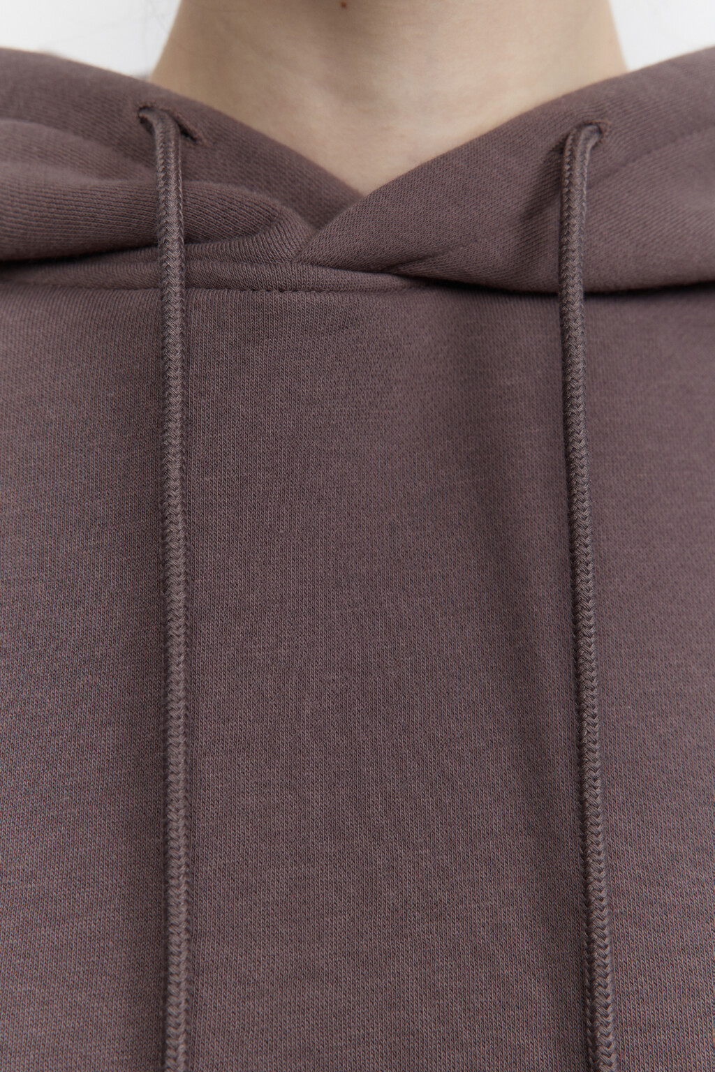 Толстовка HOODY оверсайз с капюшоном - цвет бежевый - 5