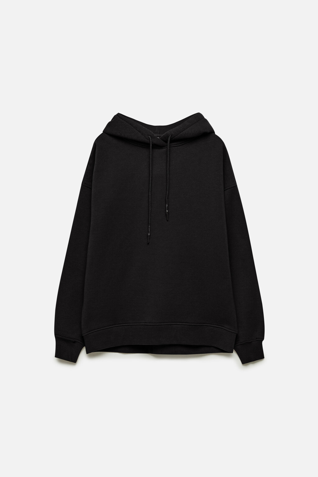 Толстовка HOODY оверсайз с капюшоном - цвет черный - 7
