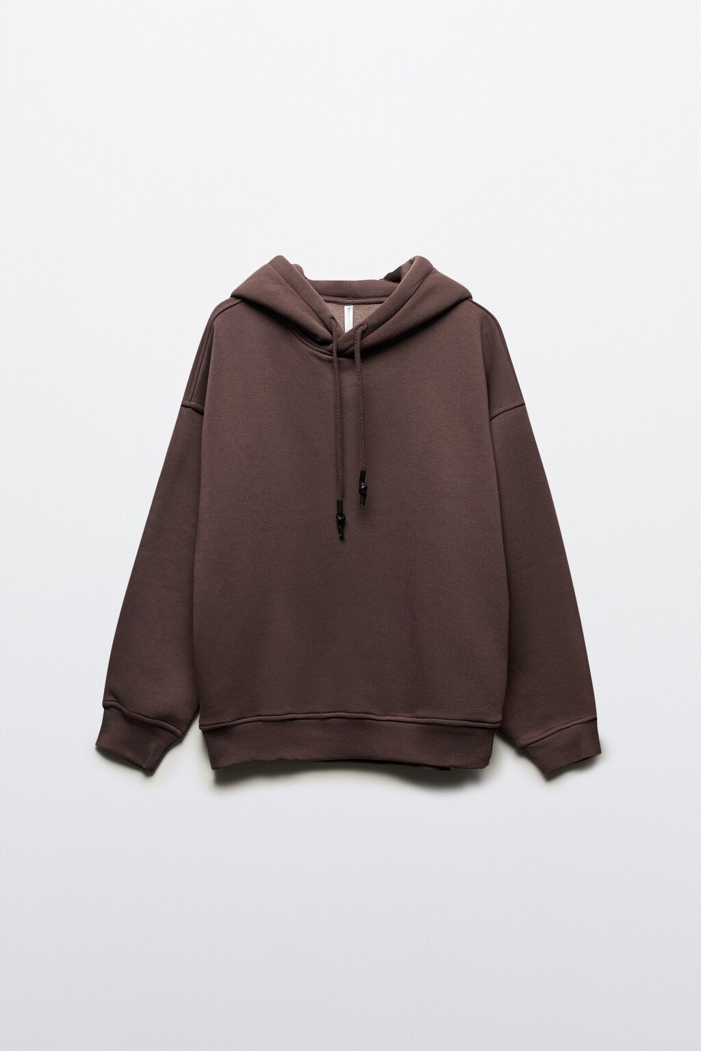 Худи oversize утепленная с капюшоном - цвет бежевый - 9