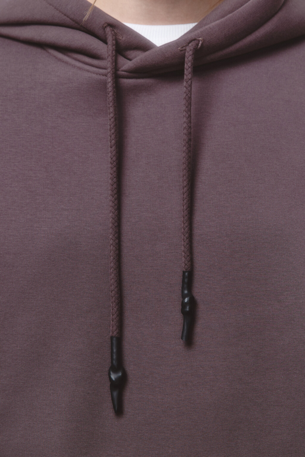 Худи oversize утепленная с капюшоном - цвет бежевый - 6