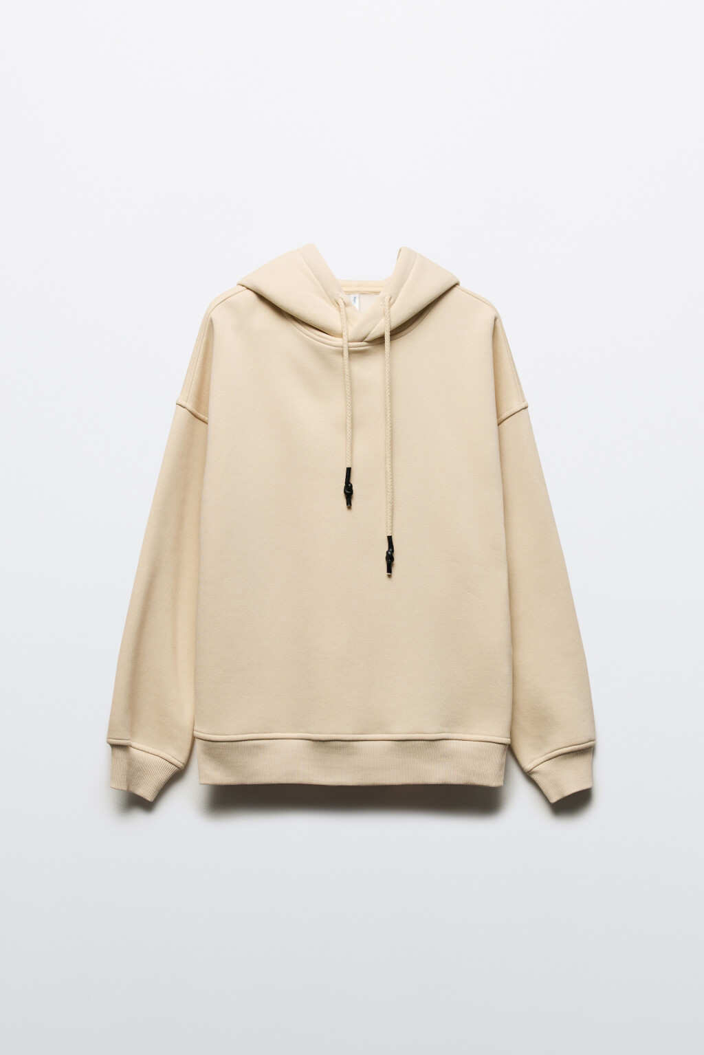 Худи oversize утепленная с капюшоном - цвет молочный - 10