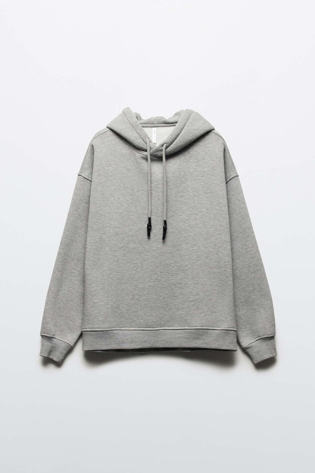 Худи oversize утепленная с капюшоном - цвет серый - 9