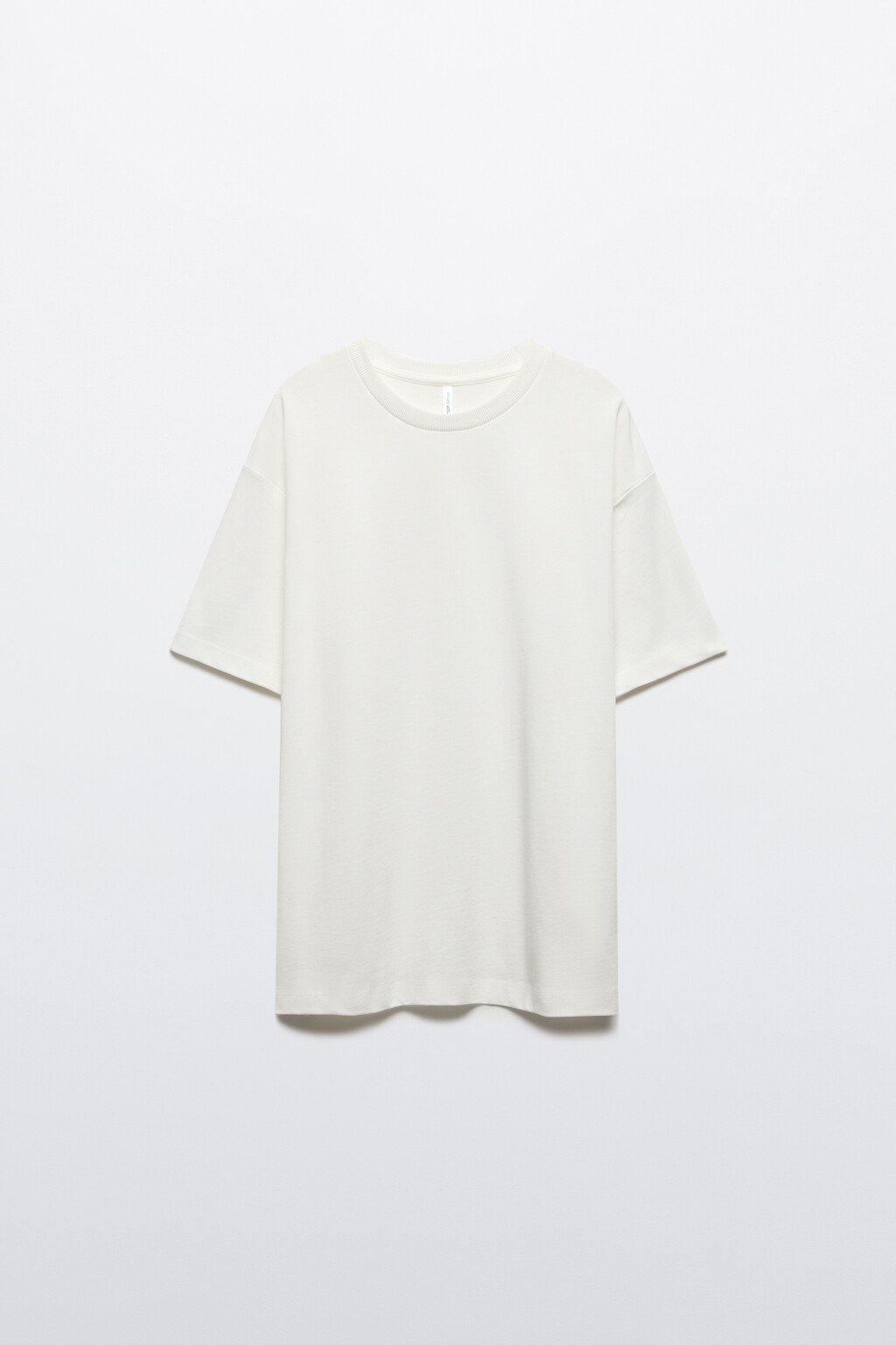 Футболка хлопковая базовая - цвет белый - 7
