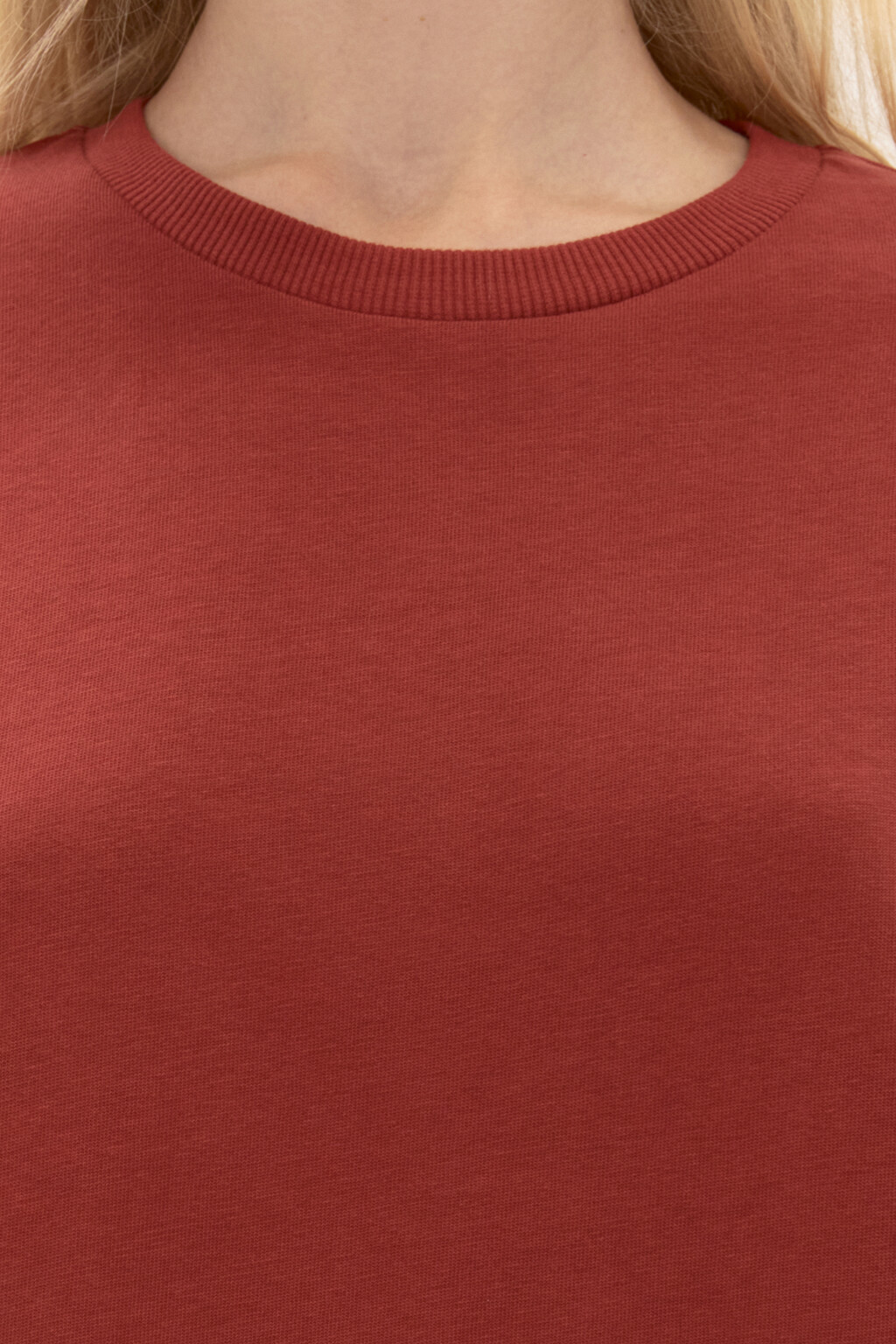 Футболка из плотного трикотажа - цвет красный - 5