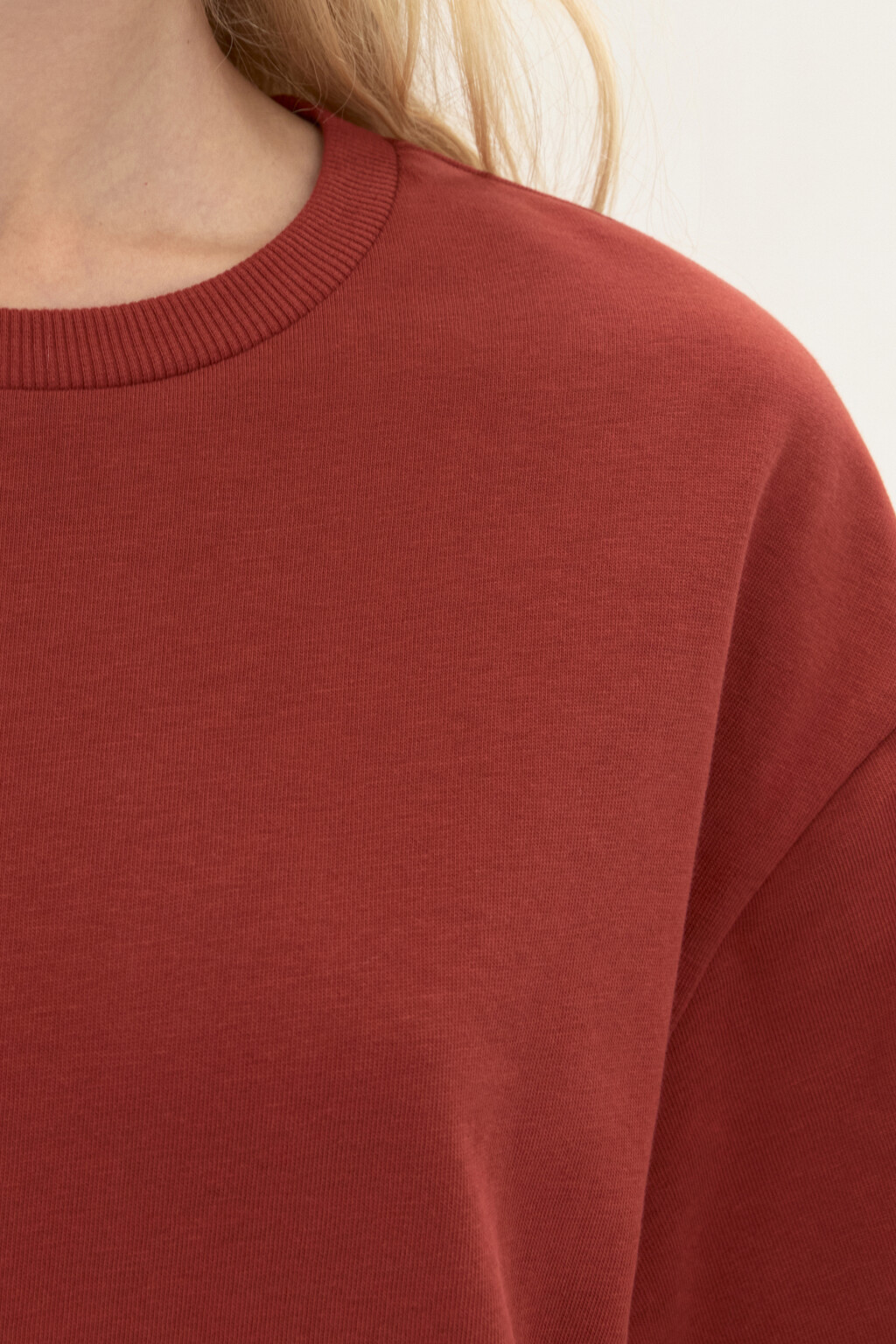 Футболка из плотного трикотажа - цвет красный - 6