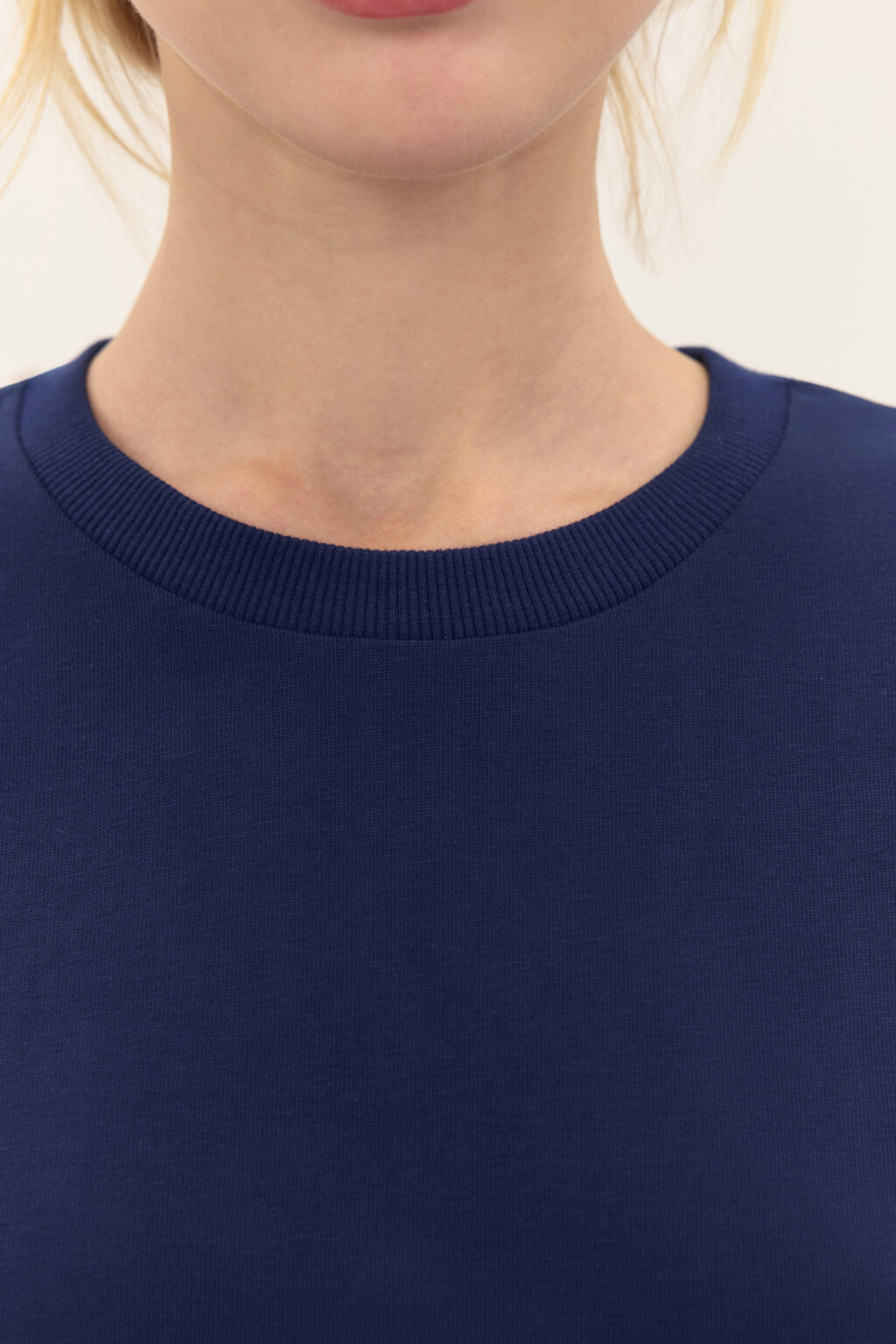 Футболка из плотного трикотажа - цвет синий - 6