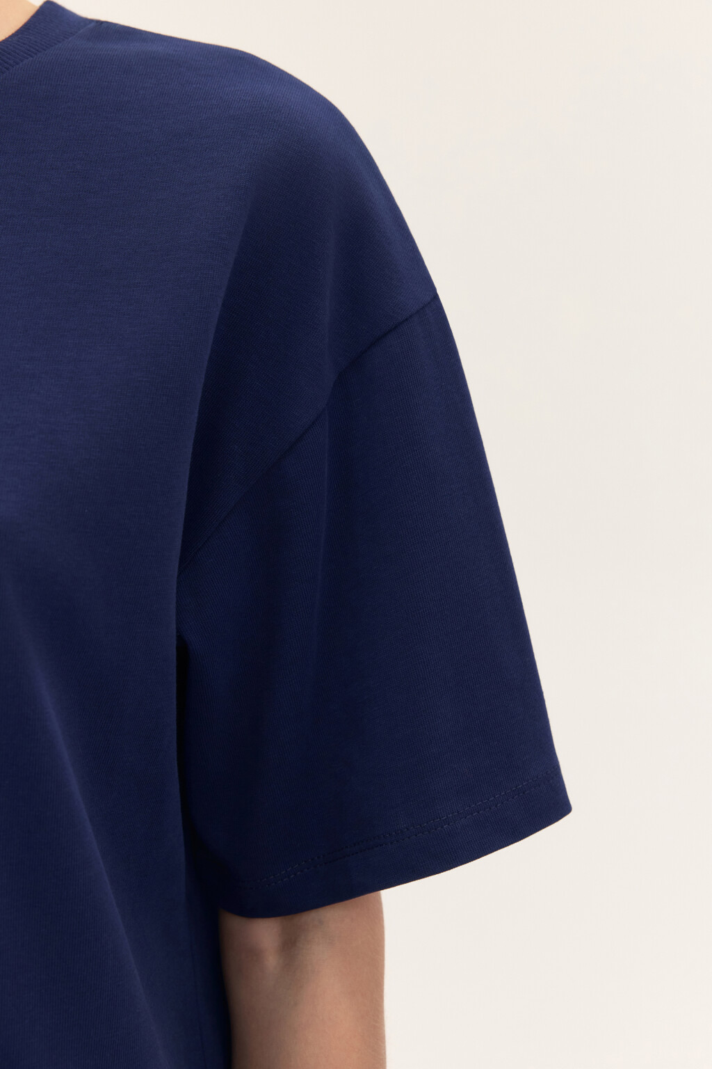 Футболка из плотного трикотажа - цвет синий - 7