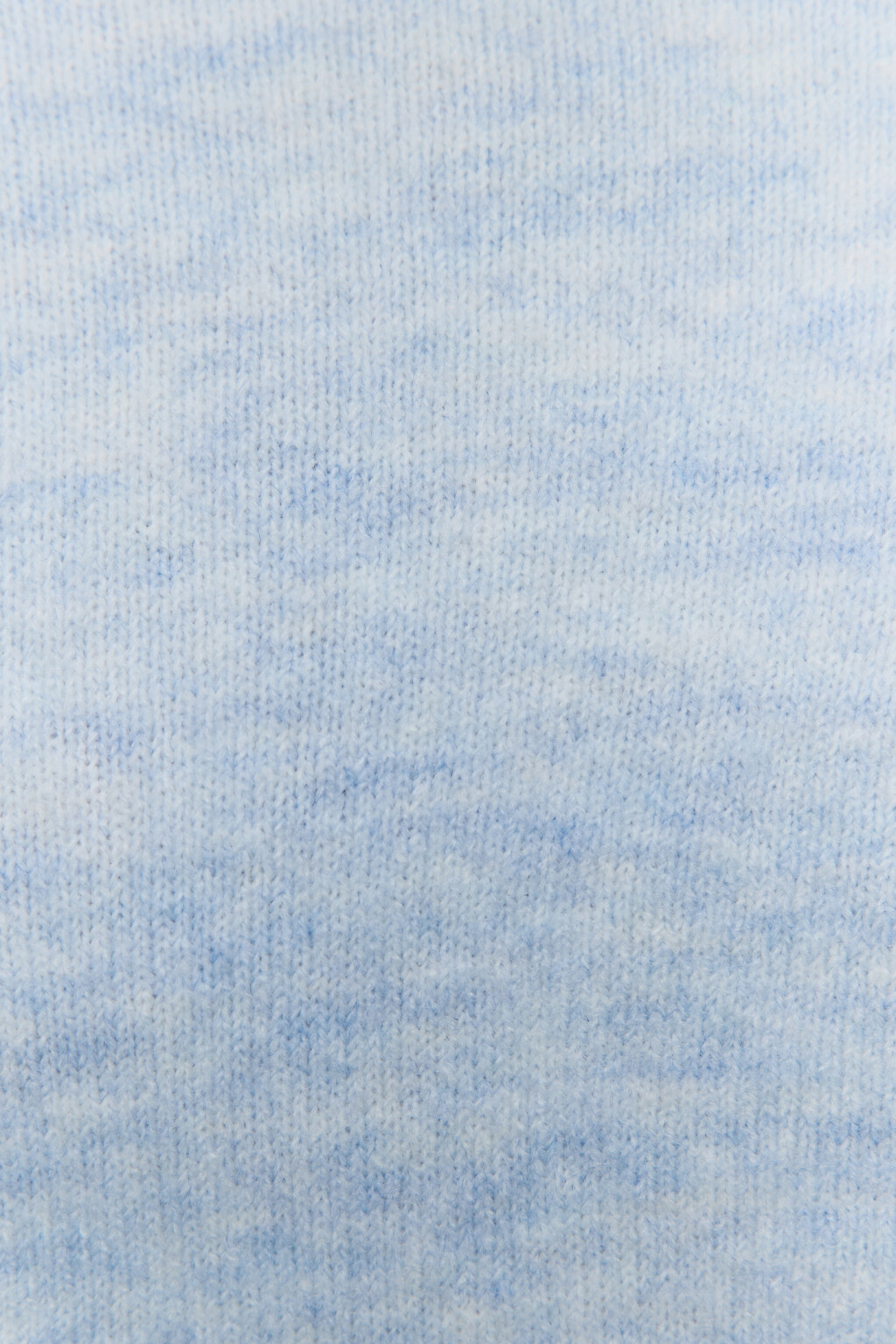Джемпер толстой вязки базовый - цвет голубой - 7