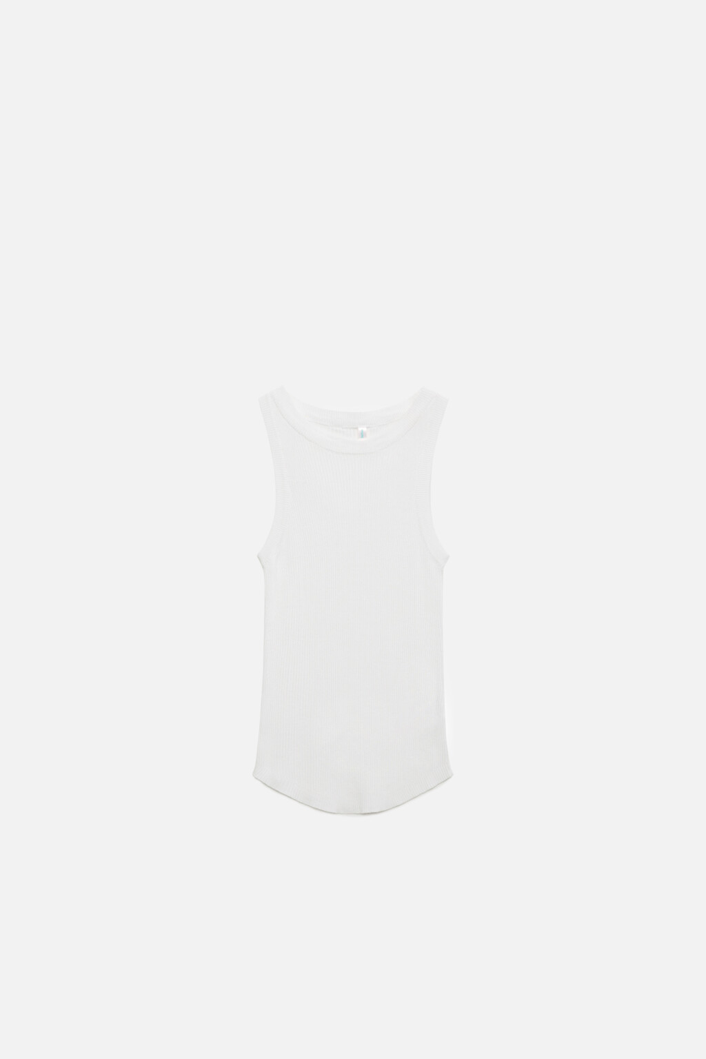 Майка вискозная облегающая на широких бретелях - цвет бежевый - 7